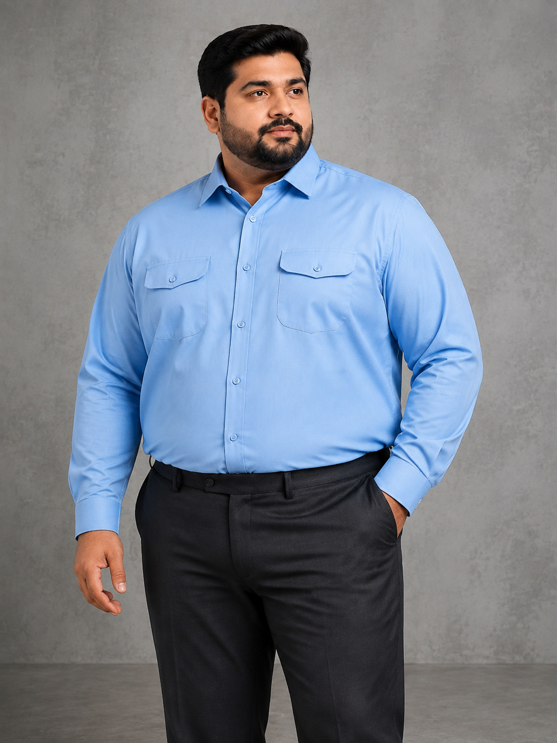 Premium Oxford Double Pkt Shirt