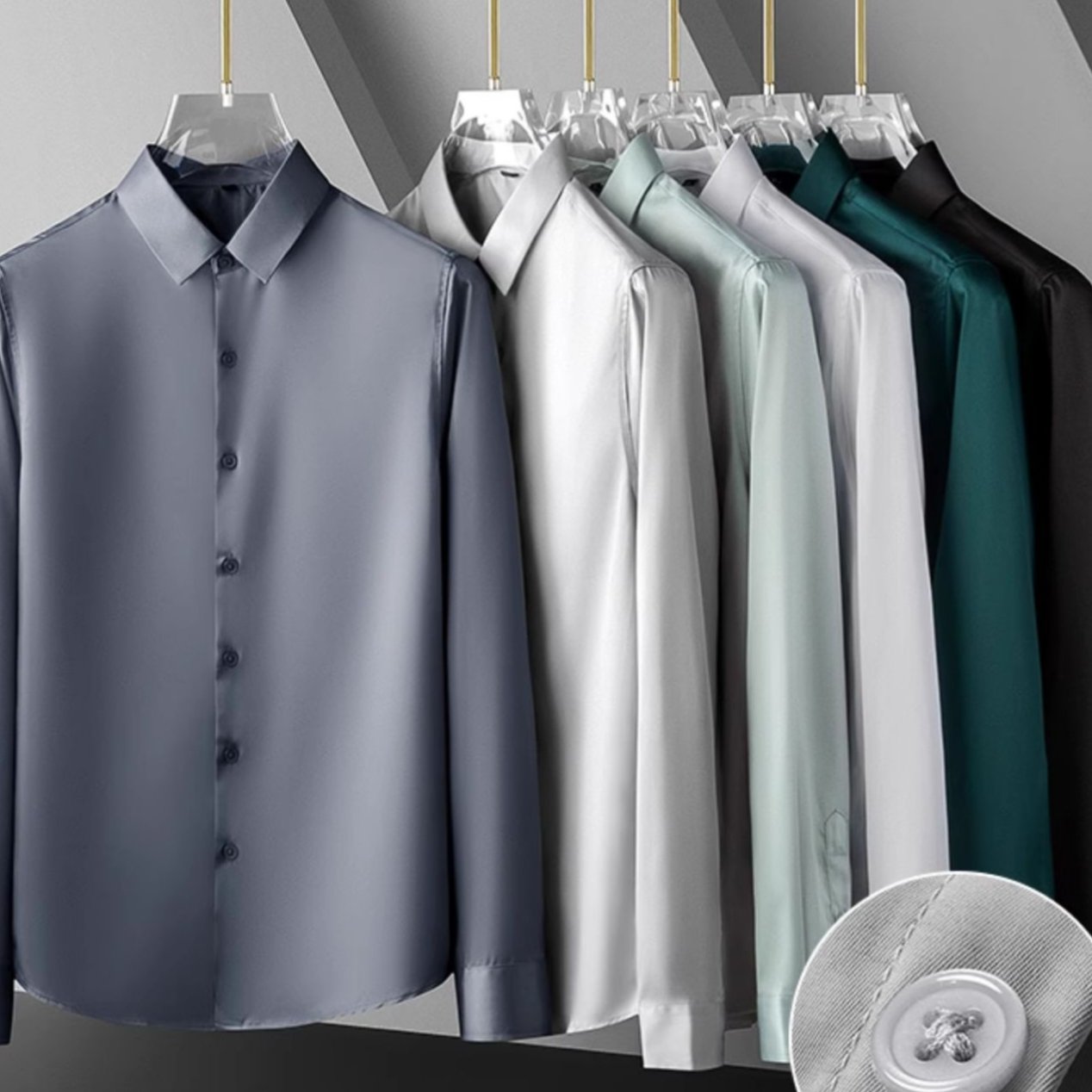 Premium Micro Spandex Shirt - ASH L/SLV hover