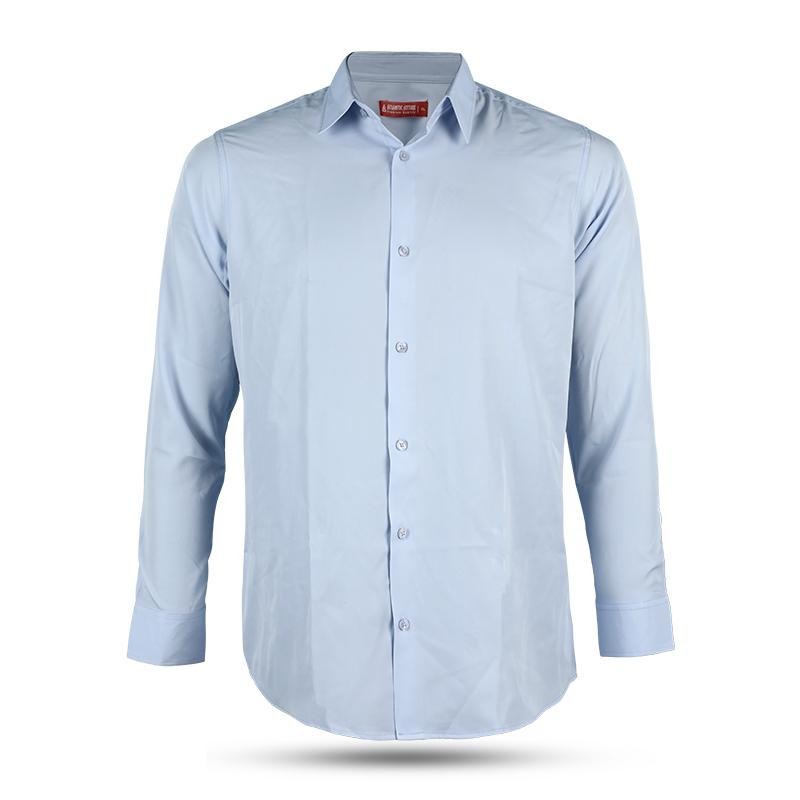 Premium Micro Spandex Shirt - SKY BLUE L/SLV hover