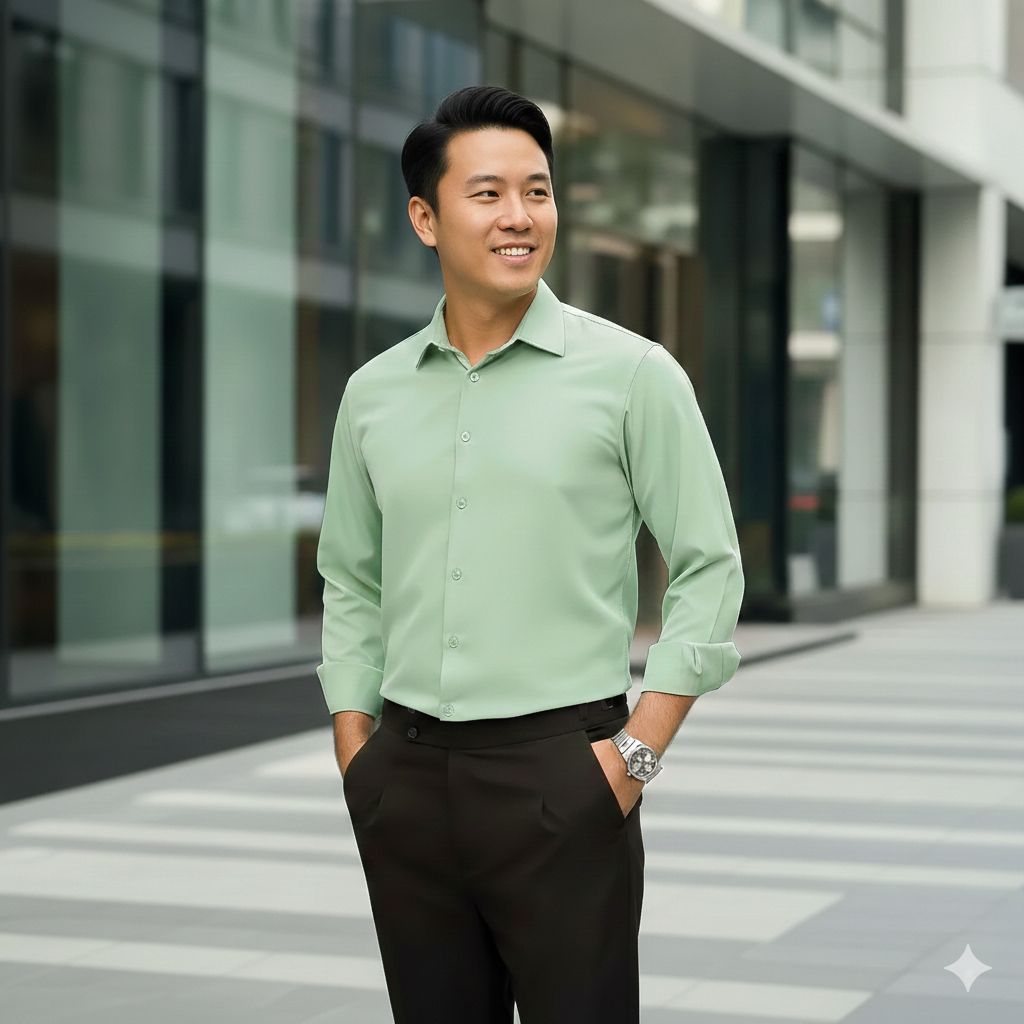Premium Micro Spandex Shirt - LEMON L/SLV hover